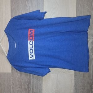 Volcom blue shirt size 7